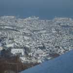 冬の天狗山から